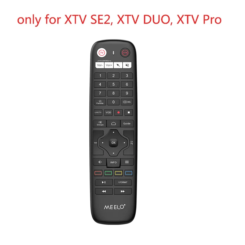 TV BOX IR Remote Control only For XTV SE2、XTV DUO、XTV Pro