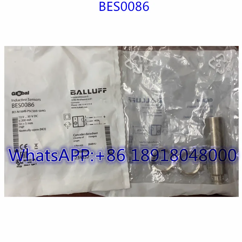 

Brand New BES0086 sensor BES M18MI-PSC50B-S04G Fast Shipping