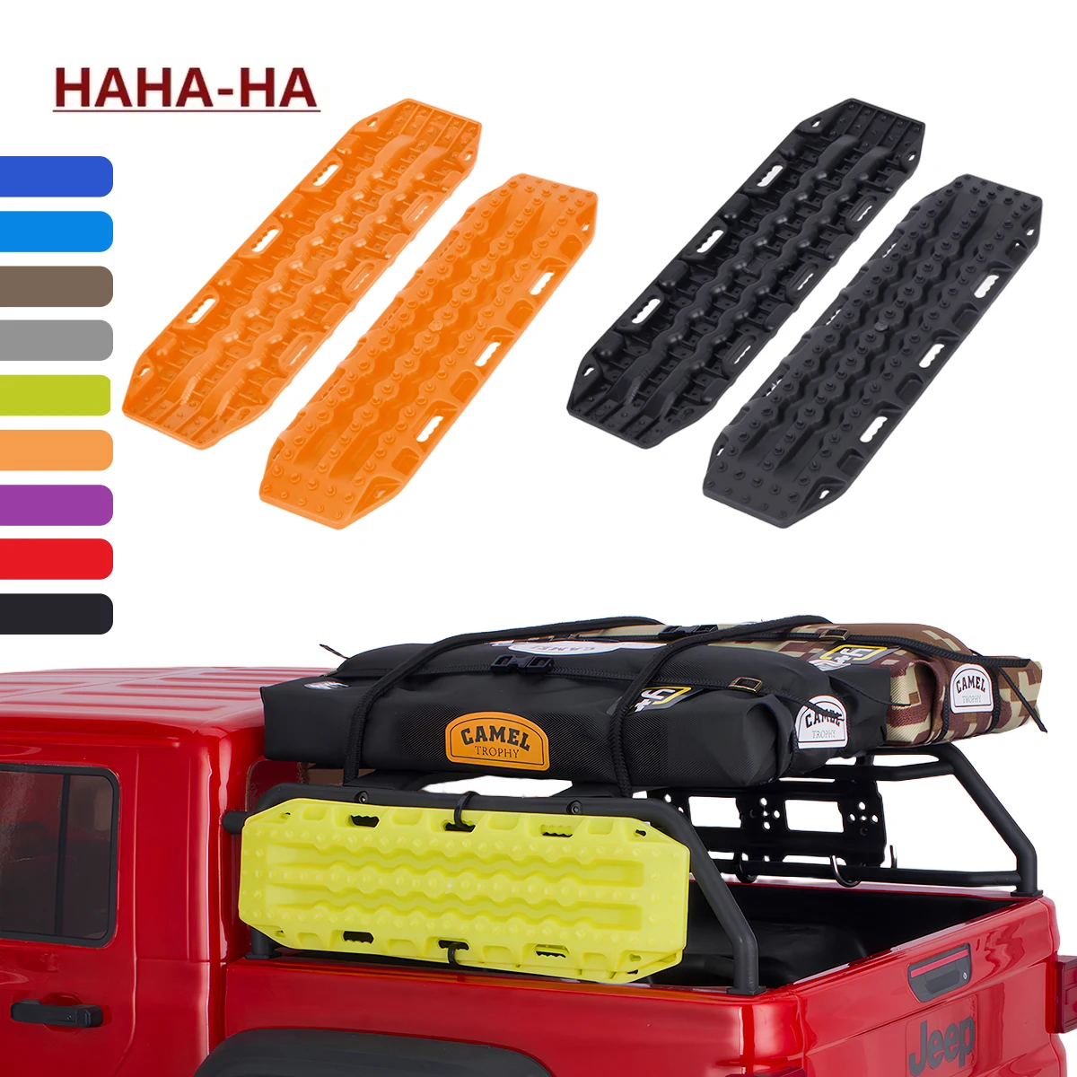Plastic Escape Board Sand Ladder Rescue Board Accessories for 1/10 1/18 1/24 RC Crawler TRX4 TRX4M TRX6 SCX10 SCX24 Redcat Parts