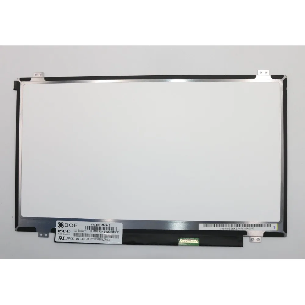 Imagem -02 - para Lenovo Ideapad 510s14isk 510s-14ikb V510-14ikb Portátil N140hce-eaa Tela Lcd 14.0 1920*1080 Fhd Fru 5d10l76355