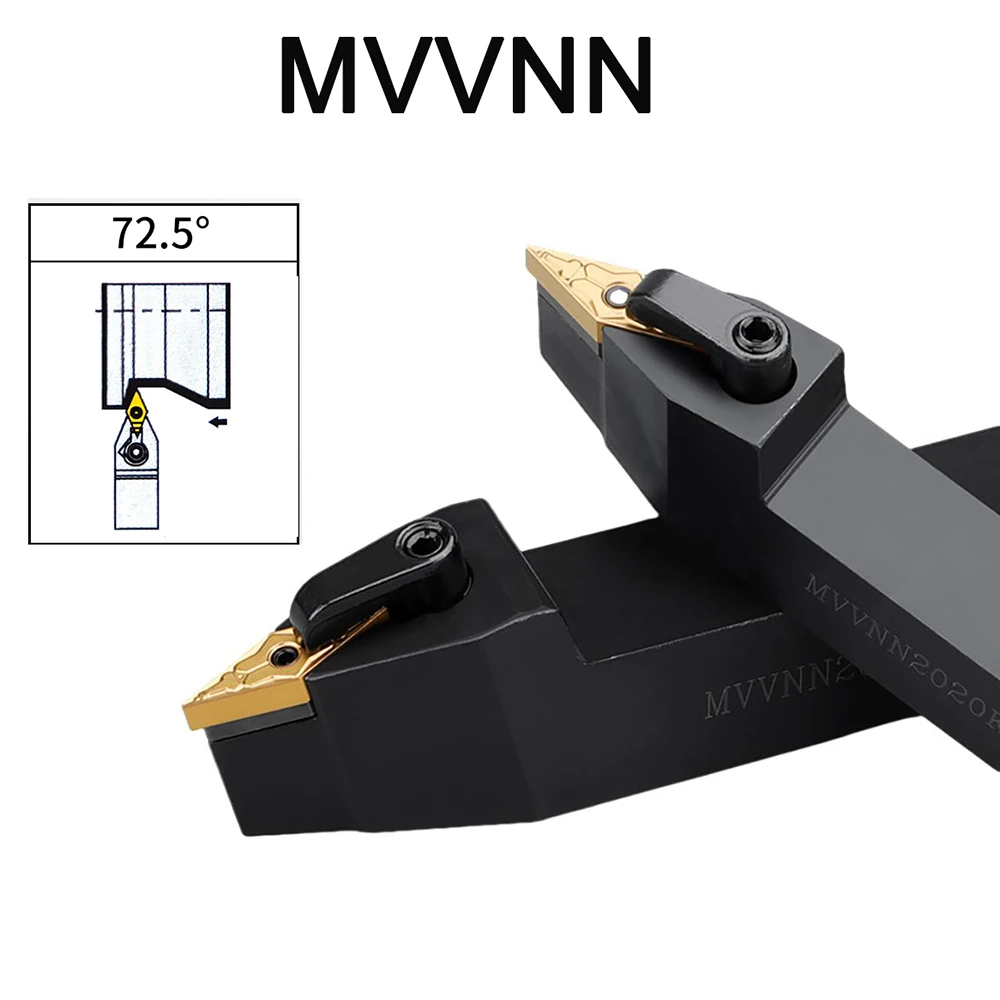 Mvvnn2525m16 mvvnn1616h16 mvvnn2020k16 externe dreh werkzeugs tange mvvnn schaft cnc mitte drehmaschine bearbeitungs schneid halter