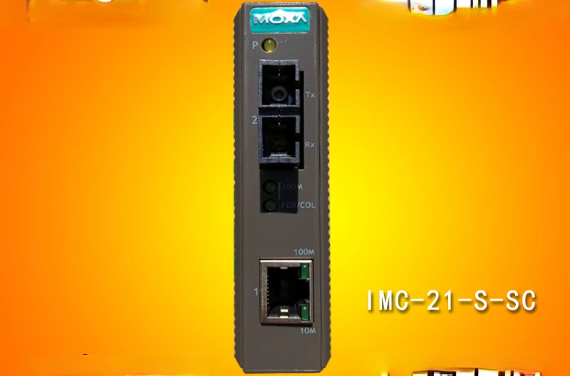 MOXA IMC-21-M-SC ST multi-mode optical port to electrical port photoelectric converter Mosa