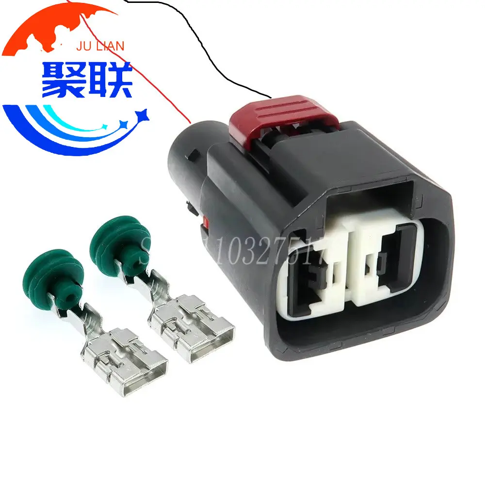 1Set 2Pin 7287-1991-30 7287-1990-30 Car Electric Steering Booster Pump Plug Auto Waterproof Socket for Ford Focus