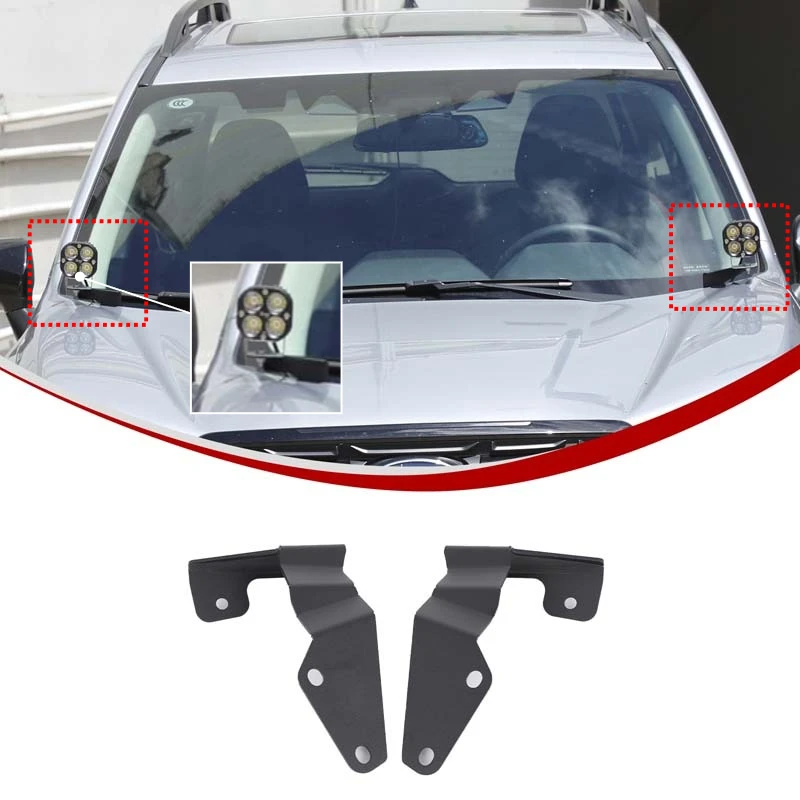 

Hood Light Mount Bracket Engine Cover Light Holder A-Pillar Hood Light Bracket Car Accessories For Subaru Forester SK 2019-2024