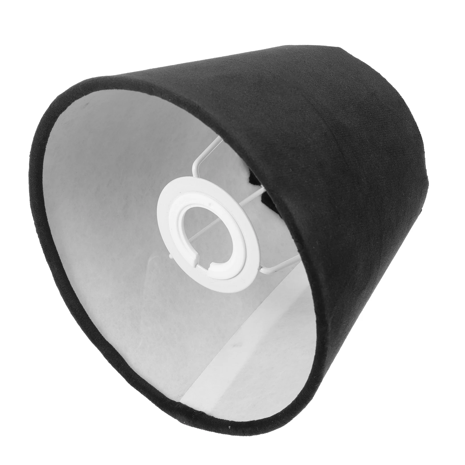 

Velour Cloth Lampshade Replacement Table Light Decorative Home Bedroom Lamp Cover Simple Style Protective Shade For Desk Lamp