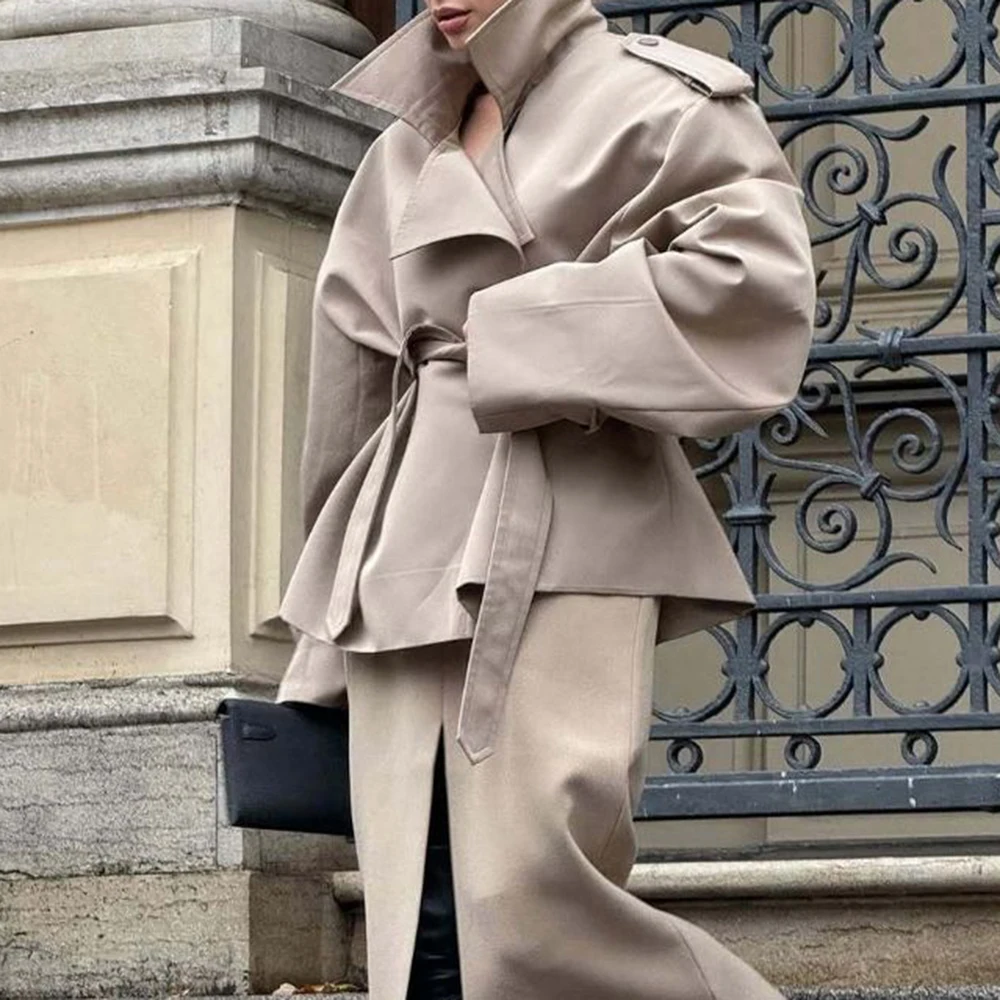 عارضة نمط المرأة سترة واقية الربيع اللباس الخريف لا الديكور أزياء ملابس خارجية مادة مريحة أعلى جودة