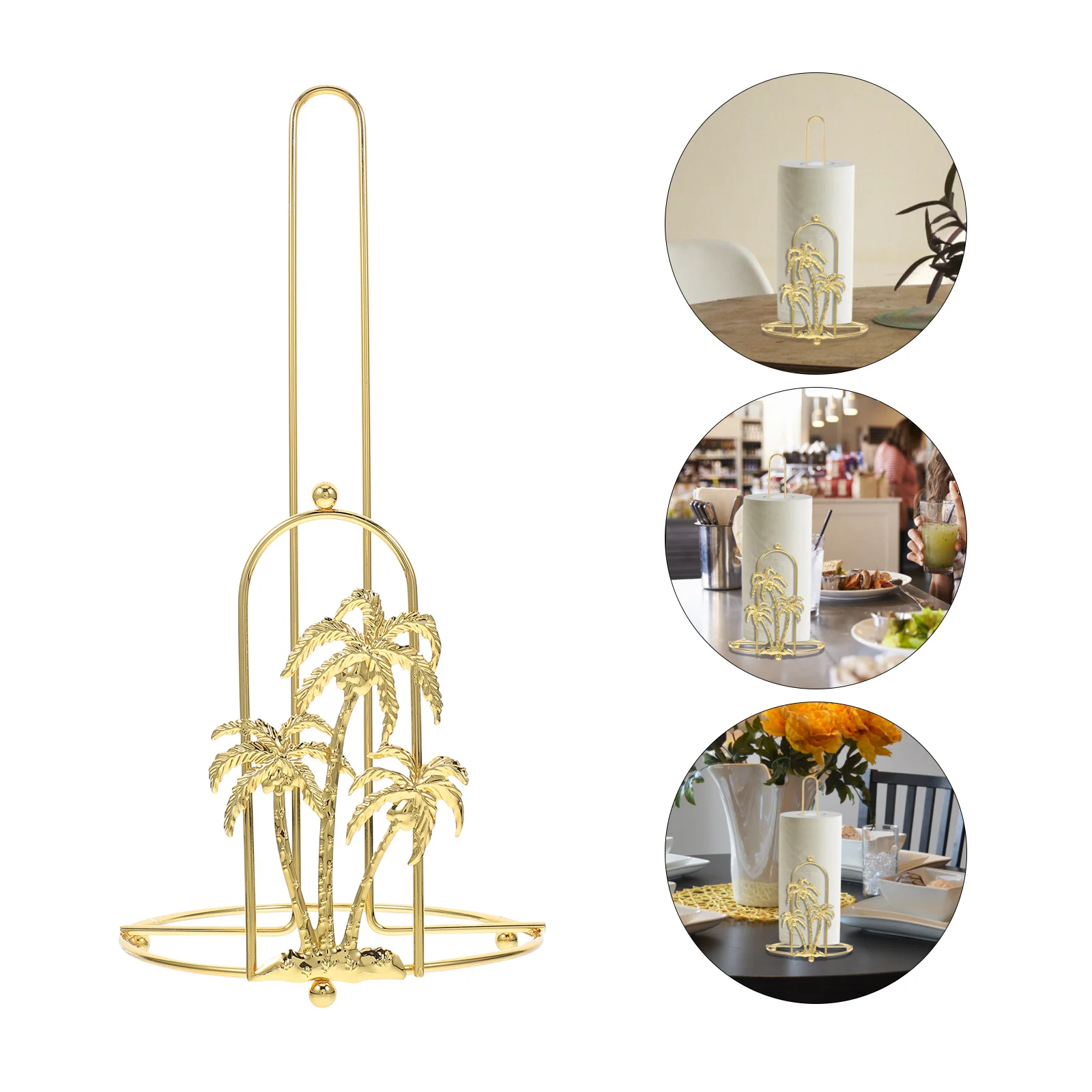 Металлический держатель для бумажных полотенец, стиль скандинавский