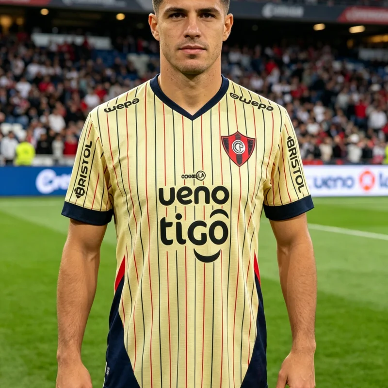 Camiseta Cerro Porteño, éxito de ventas del verano 2026, traje de entrenamiento, camiseta para aficionados con estampado 3D, camiseta deportiva de secado rápido para niños y familia