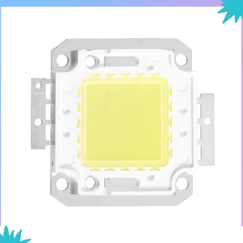 ABZW 4X Square Shape White DC Light Lamp COB SMD LED Module Chip 30-36V 20W