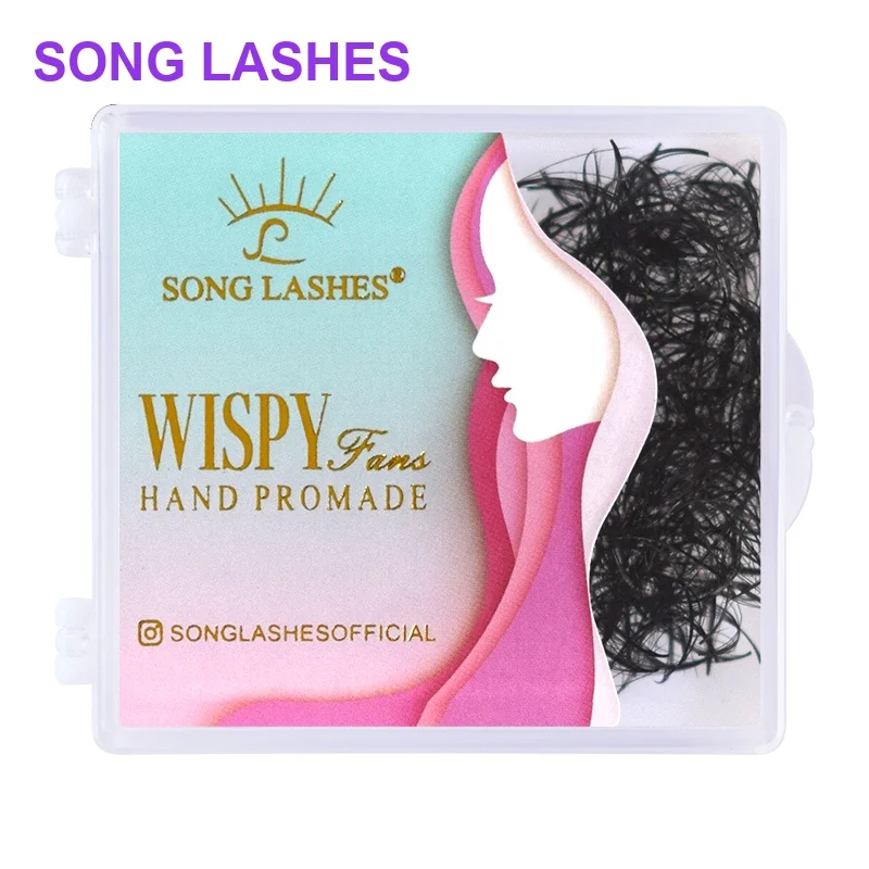 SongLash 5D/9D 05/07 Thickness 9-18mm Premade Volume Wispy Fans Eyelash  Handmade Natural False Lashes