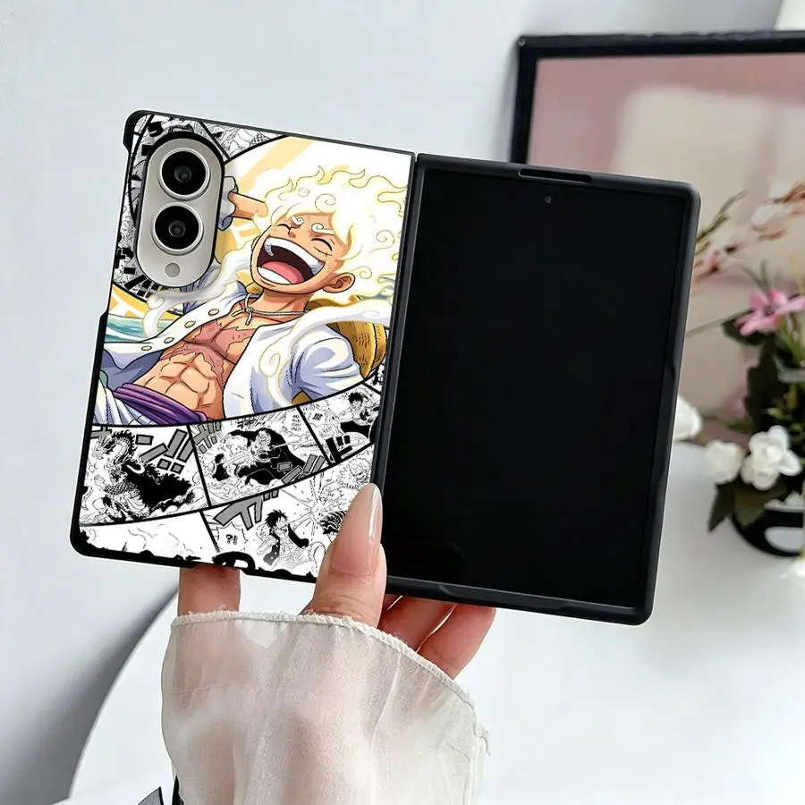 OnePiece Logo Luffy Case for Samsung Galaxy ZFold Wide Z Fold 8 ZFold8 Z Fold8 Wide Luxury Phone Cover