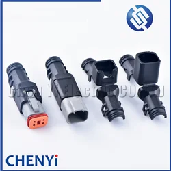 For Duetsch DT06-4S DT04-4P connector plug tail clip automotive wire harness bellows fixed buckle 1011-235-0405 1011-237-0405