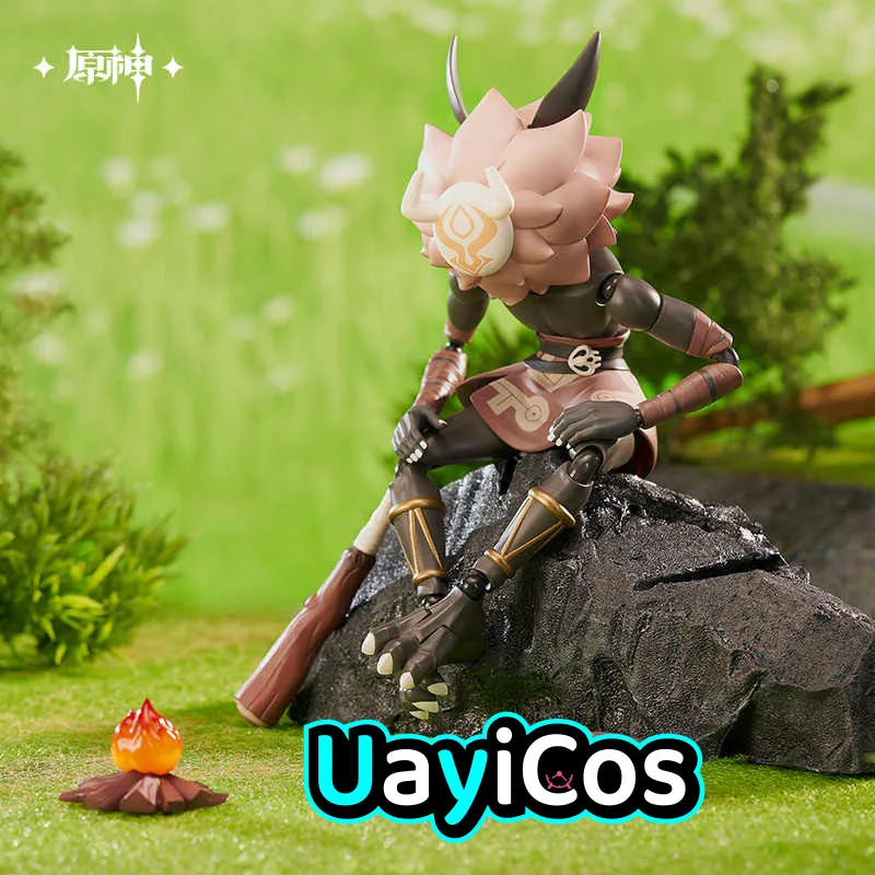 MiHoYo Official Hilichurl Demon 1/8 Action Figurine Anime Figure Model Statue Doll Model Game GK Toys For Kids Ornament Gifts