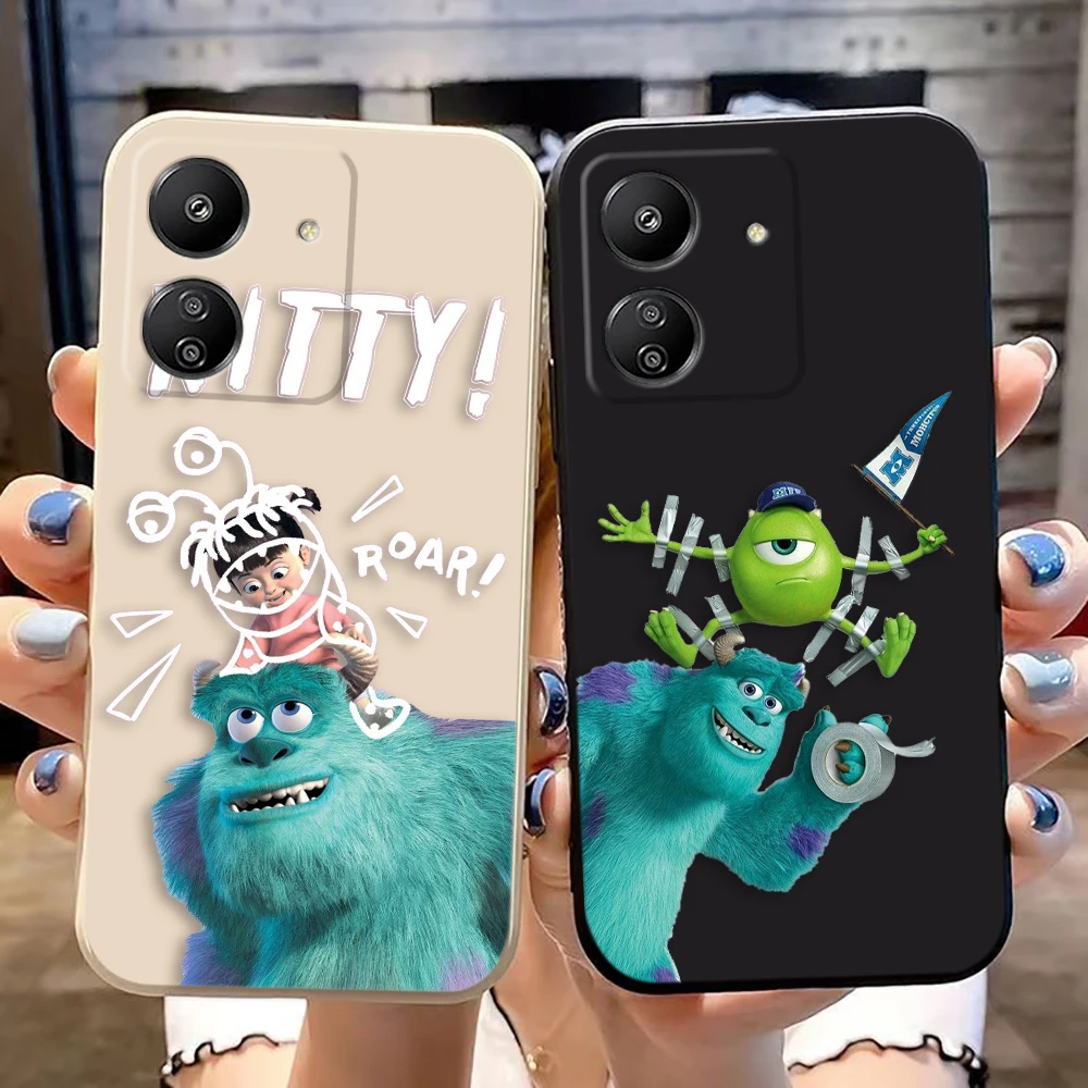 ديزني Monsters Inc Boo الأزرق غطاء جراب هاتف ل Redmi A1 A2 8 9 9A 9C 9T 10 10C 12 12C 13C 14C K30 K40 K30 ملاحظة 9S 10 9 Case