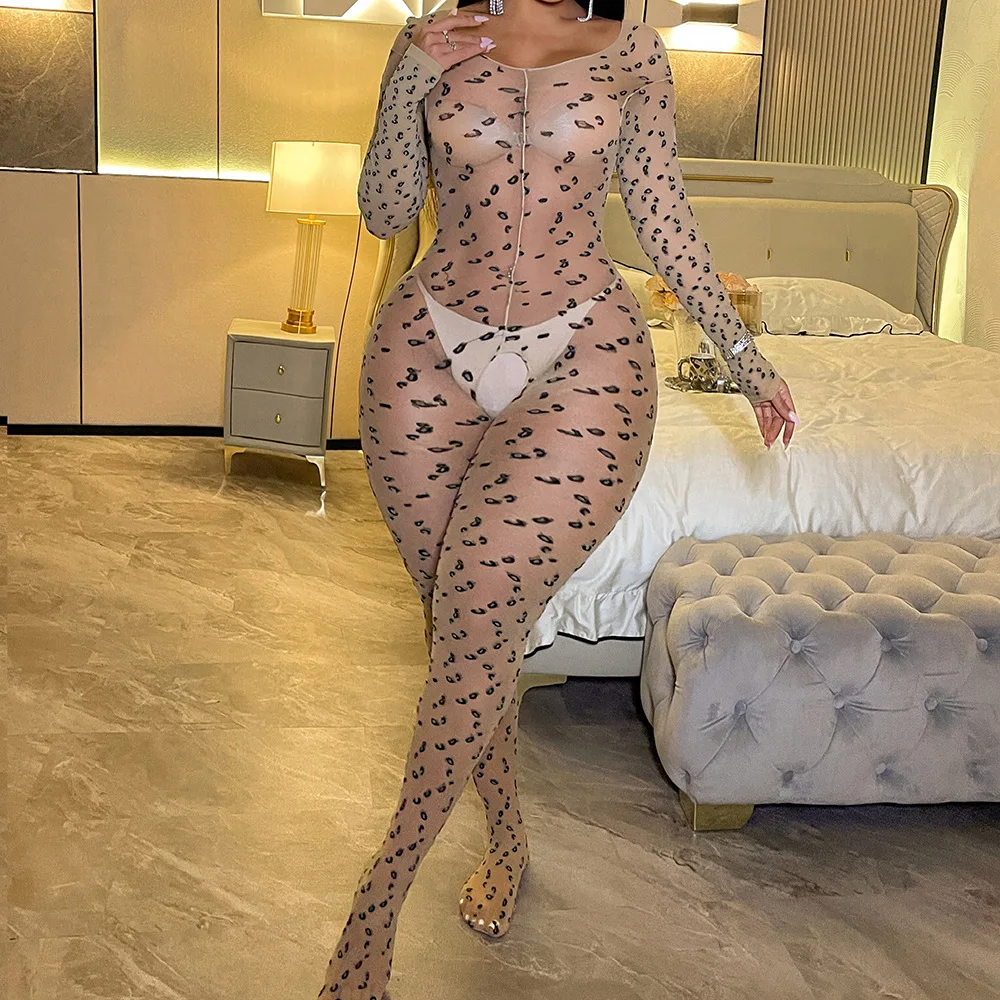 

Ажурное порно нижнее белье, женское боди с леопардовым принтом, на одной ноге, на двух ножках, чулки, прозрачное кружевное эротическое белье, костюмы