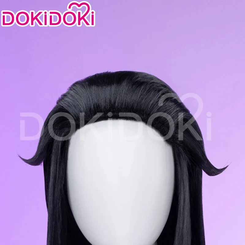 В НАЛИЧИИ Парик Капитана Капитано Игра DokiDoki Мужчины 80 см Длинные Волосы Fatui Harbinger Капитан Косплей Кепка