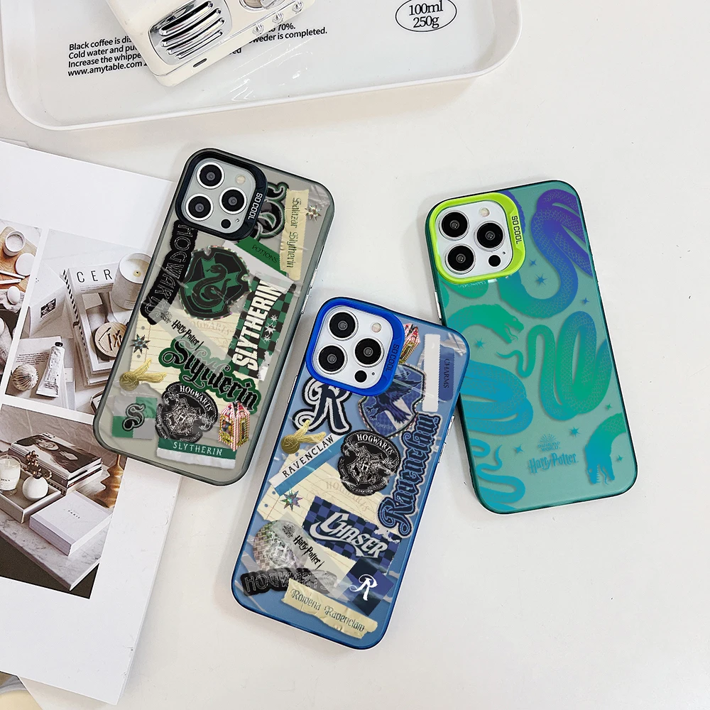 Cartoon H-Harries P-Potters Phone Case for Xiaomi Redmi 9C 9T Note 7 8 9 9S 10 11 12 Pro 4G 5G K60 Ultra A2Plus Hard PC Cover