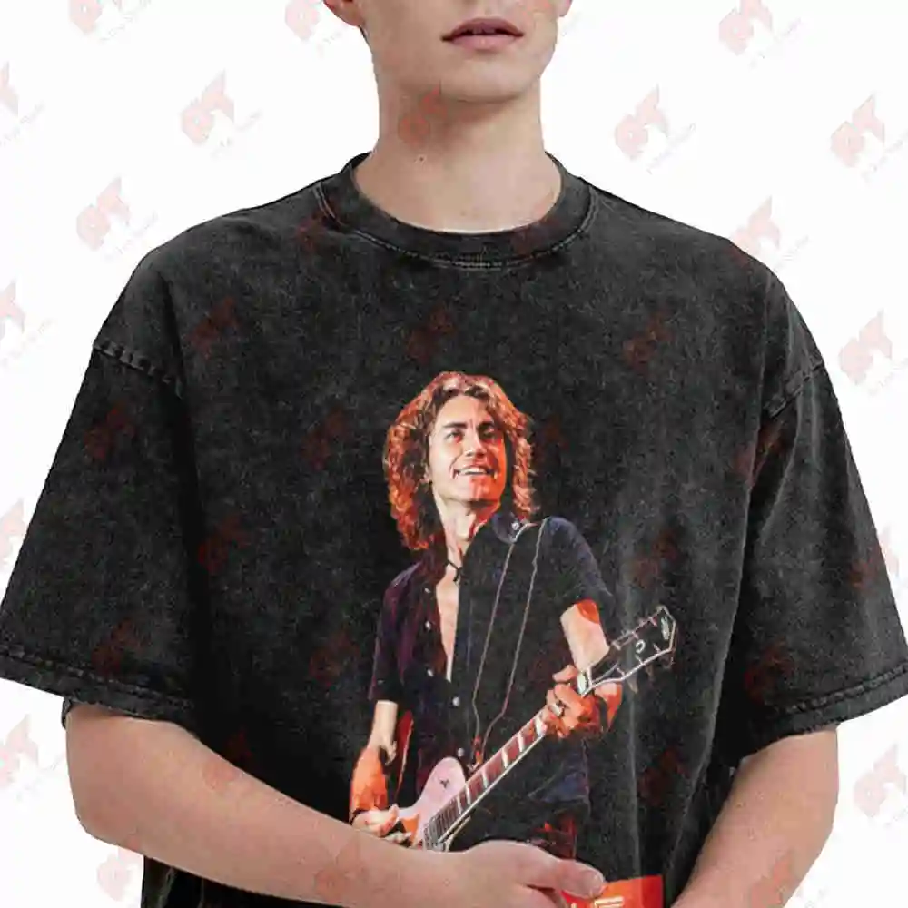 Luciano Ligabue La Notte Di Certe Notti Album Campovolo Reggia Caserta Vintage Washed Tee Pure Cotton T-Shirt