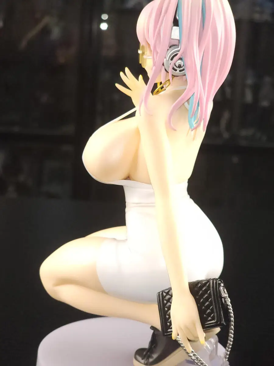 Officially Licensed Good Smile Pop Up Parade Super Sonico Figure Anime Super Sonico Crossroad Character Model view 3