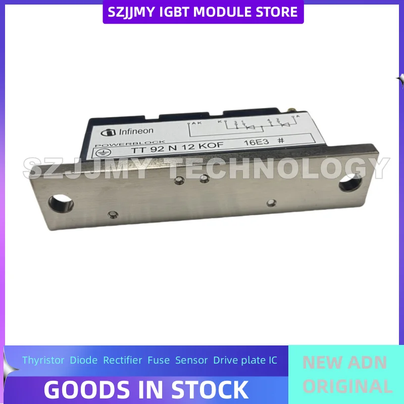 TT61N16KOF TT92N12KOF TT106N14KOF TT92N14KOF TT106N16KOF TT46N14KOF TT121N14KOF TT121N12KOF IGBT 모듈 재고 있음