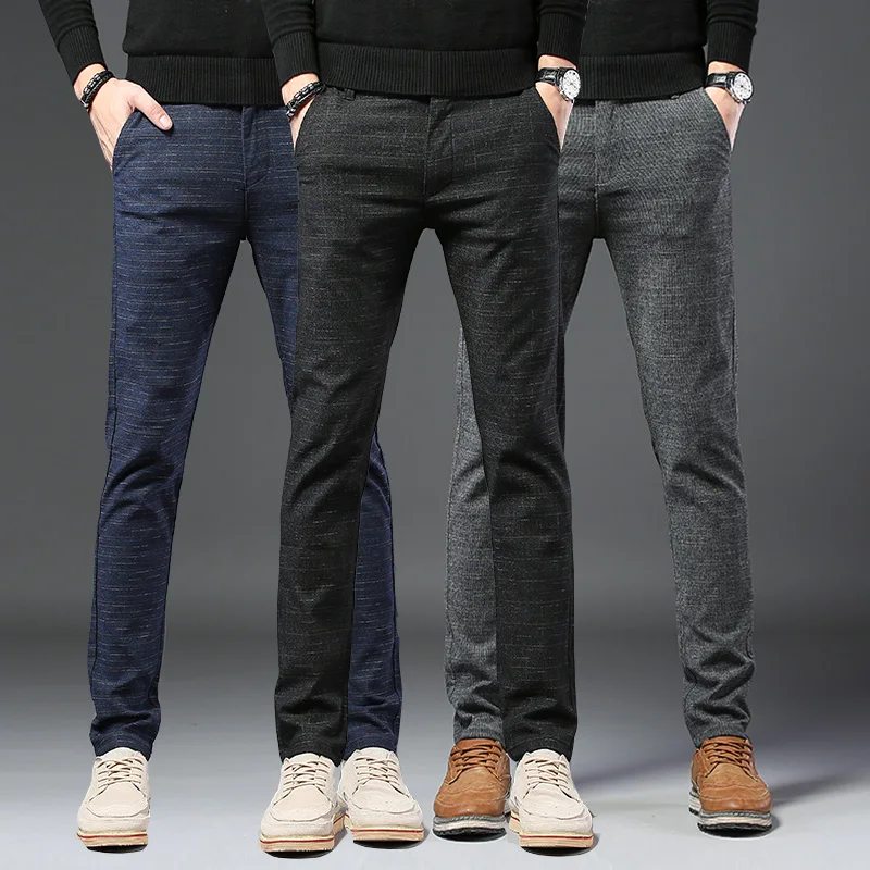 Pantaloni lunghi larghi casual da uomo per tutte le stagioni Pantaloni coreani slim dritti a tubo M primavera autunno versatili