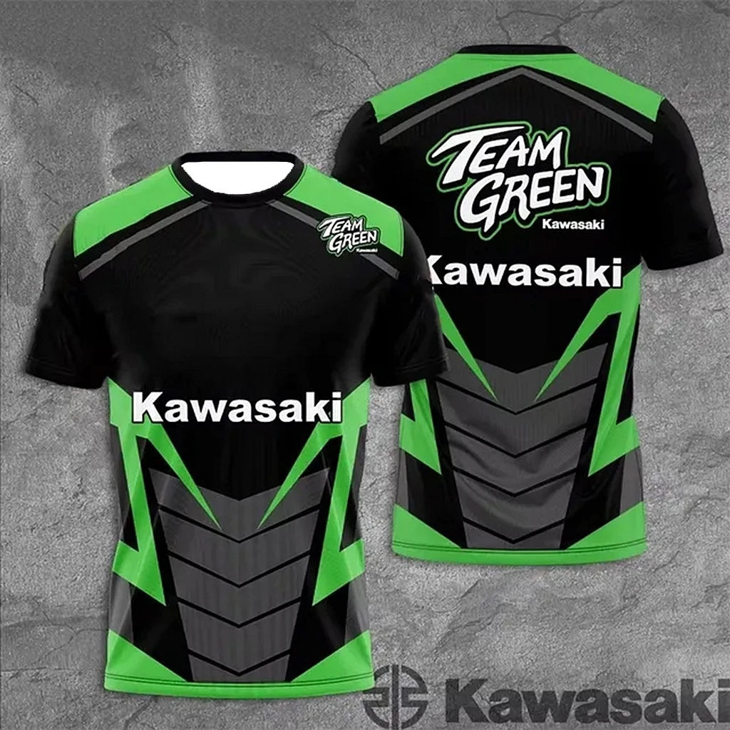 

Kawasaki Vintage Cross-country Gym T-shirt Clothing Men Street Sweatshirt New in Tops & Tees Men's Adventure Oversized Running