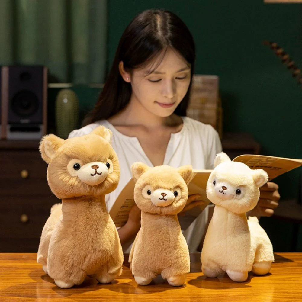 

Cute Cartoon Stuffed Alpaca Plush Toys Soft Home Decor Alpaca Stuffed Animals Birthday Gift Llama Plushies Animal Doll for Kids