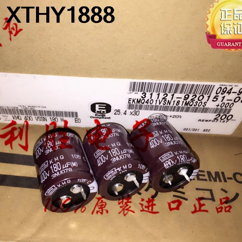 2PCS 180UF 400V Black Diamond Electrolytic Capacitor 400V 180UF 22X40 CHA