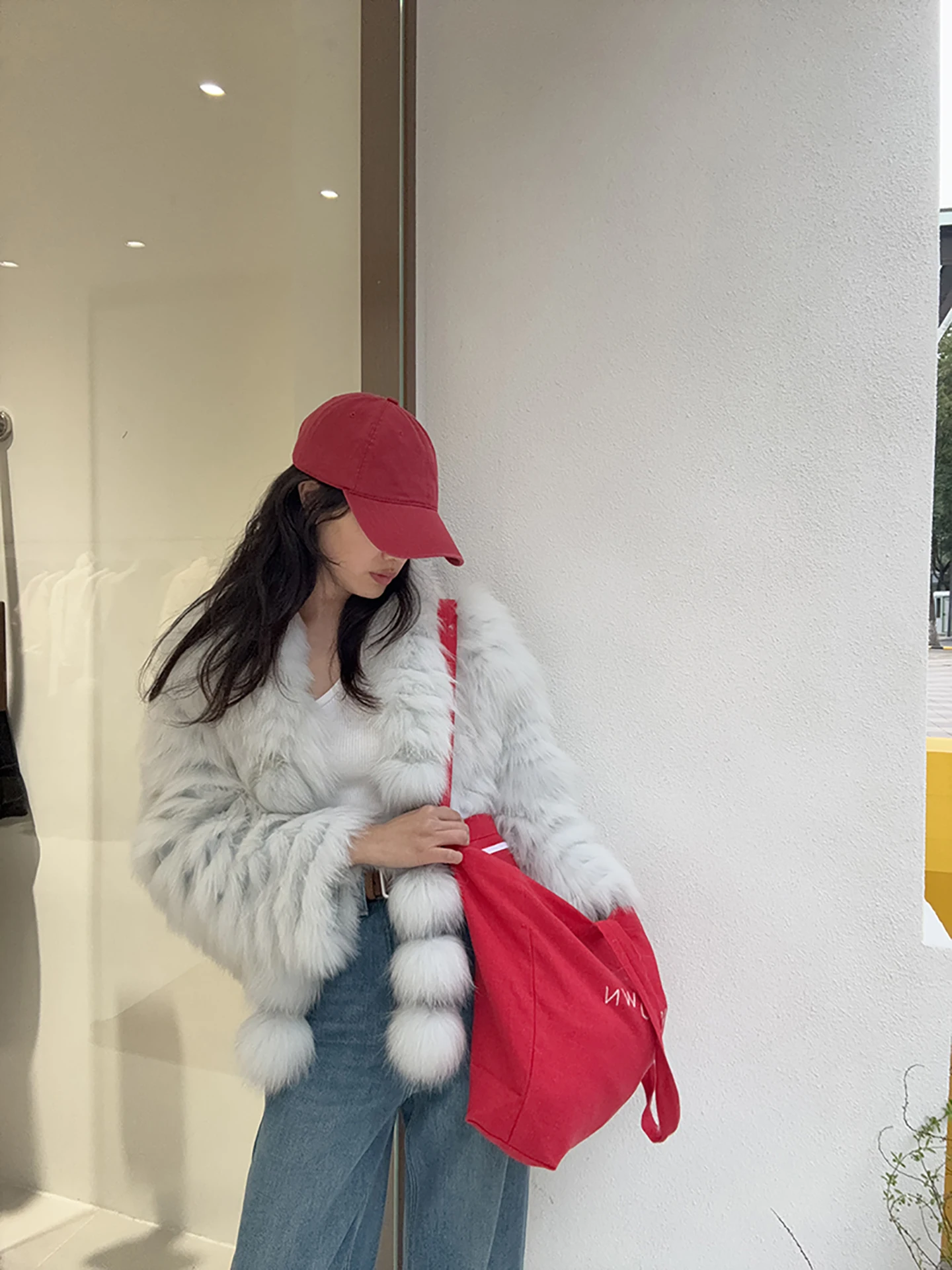 

Ele Fur Coat ort Warm Women's Sle Winter Outerwear Ball Detail Slimming Design Casual Formal Ocn Suitable