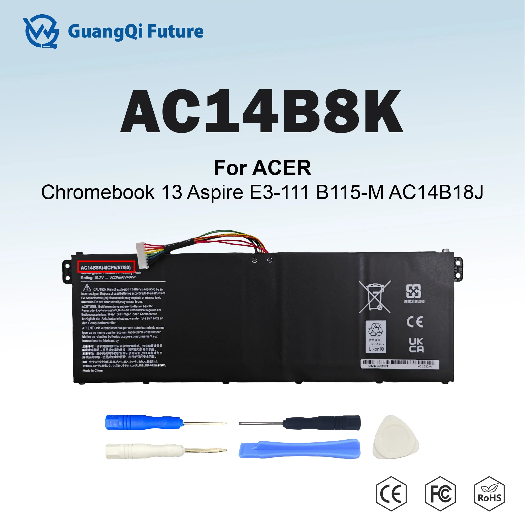 

AC14B8K AC14B3K Аккумулятор для ноутбука Acer Aspire R5-571T R5-571TG S14 CB3-511 Swift 3 3S F314-51 E5-77 SF314-51 R 11 R3-131T S14