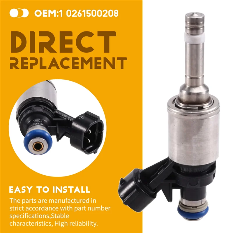 

ABXN-4PCS 16600-4BB0A Fuel Injectors Nozzles For NISSAN TEANA X-TRAIL Qashqai 2.0L MR20 15-2018 166004BB0A 0261500208