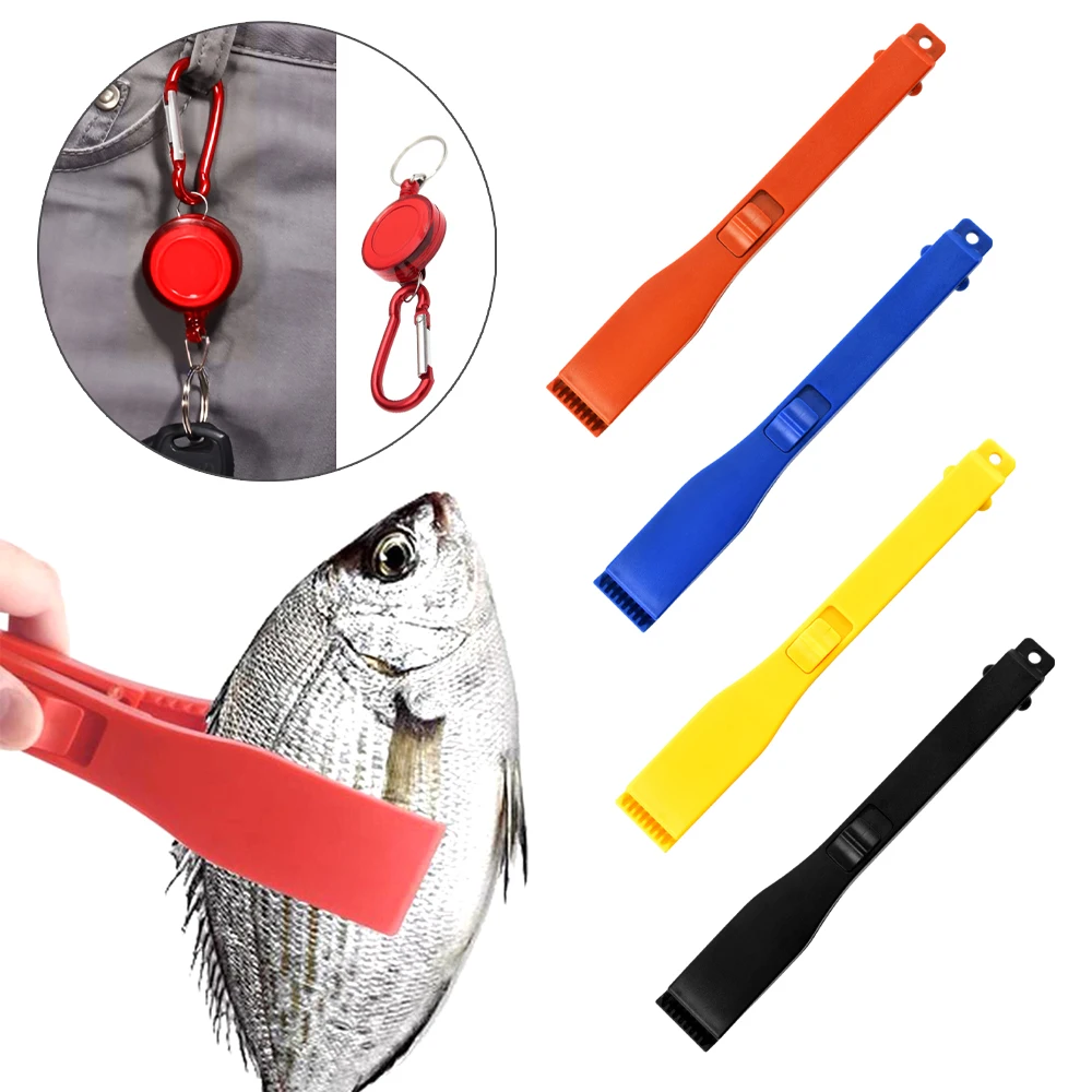 New Multifunctional Fishing Fish Clip Hand Controller Tackle Tool Fishing Body Grip Clamp Gripper Grabber with Lock Switch