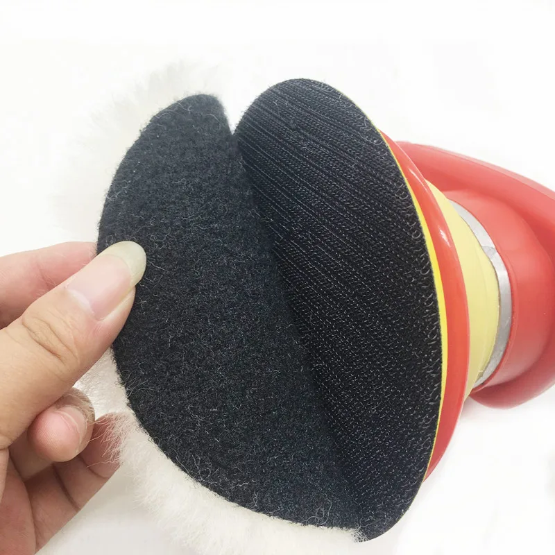 1Pc Wool Polishing Pad For Polisher Machine Waxing Polishing Buffing Car Paint Care Polisher Pads For Car Polisher 4/5/6/7Inch