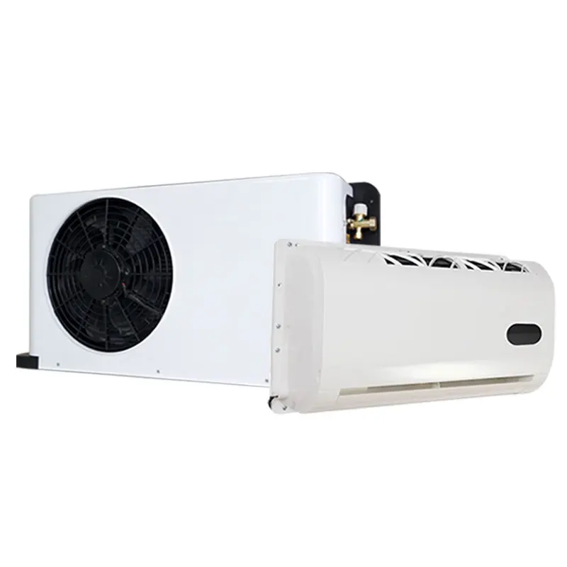 Factory Supply Mini Split Truck Air Conditioner Parking Cooler 12v 24v Electric Air Conditioning System