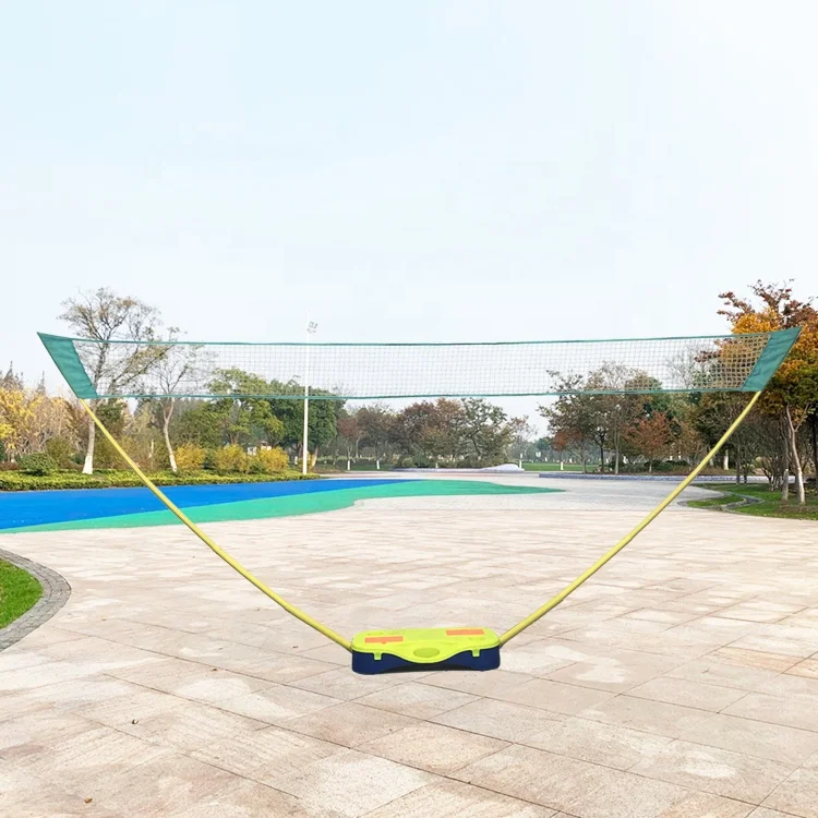 Fabriek Best Verkopende Model Gemakkelijk En Snelle Installatie Draagbare Boxed Badminton Tennis En Volleybal Net Drie-In-Een Net Rack