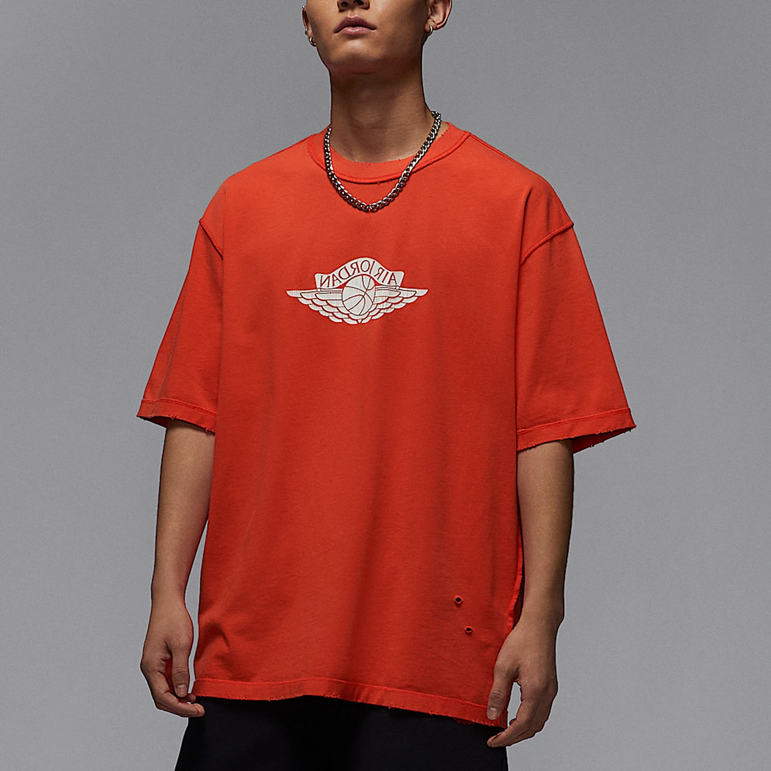 

genuine Nike JORDAN Men's Retro Breathable Sports T-shirt IB3131-673