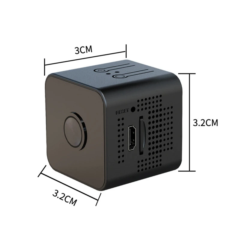 TOP ข้อเสนอ X1 ไร้สาย 30MP 400Mah HD 1080P มินิกีฬากล้องความละเอียด 640X480p WiFi กล้องเฝ้าระวังความปลอดภัย