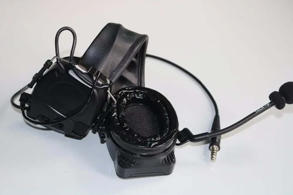 COMTAC I-orejeras de silicona, reducción de ruido, auriculares tácticos de tiro