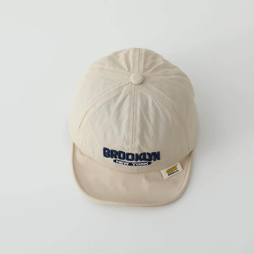 Korean-style fashionable embroidered Brooklyn New York letter quick-drying soft brim baseball cap - suitable for travel - view 6
