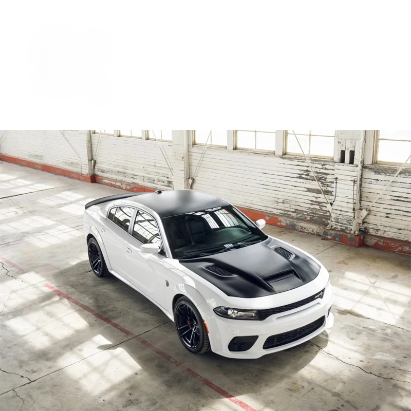 

Для Dodge Charger SRT 2015-21 Hellcat Redeye Style передний капот из углеродного волокна с вентиляционными отверстиями