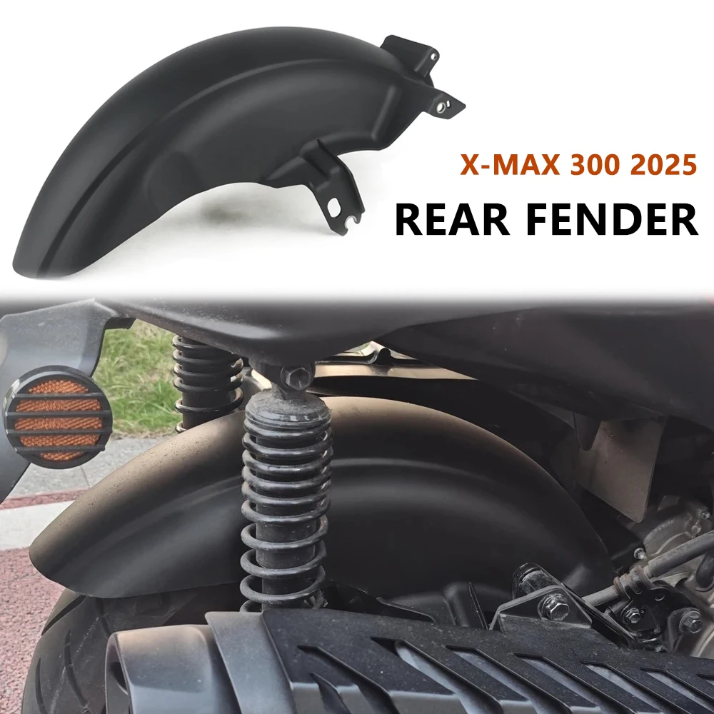 

Motorcycle Splash Guard Cover For YAMAHA XMAX 300 X-MAX300 X-MAX XMAX300 V3 2025 Rear Tire Hugger Fender Extender Accessories