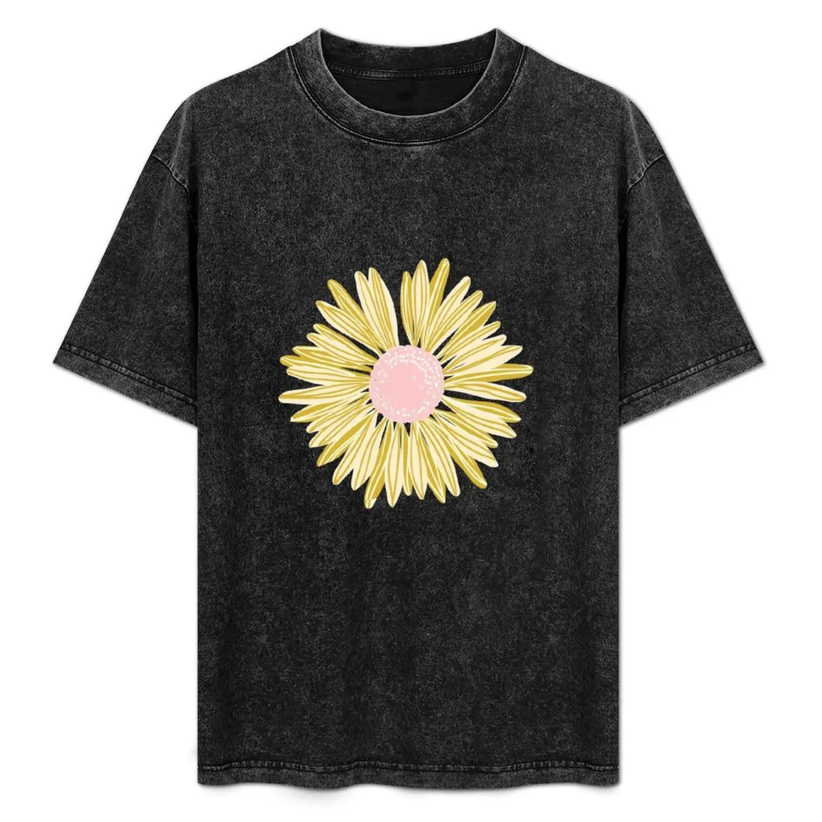 

Gold Flower T-Shirt man t shirts cotton man tshirt t shirts for man slim fit t shirts for men casual T-Shirt