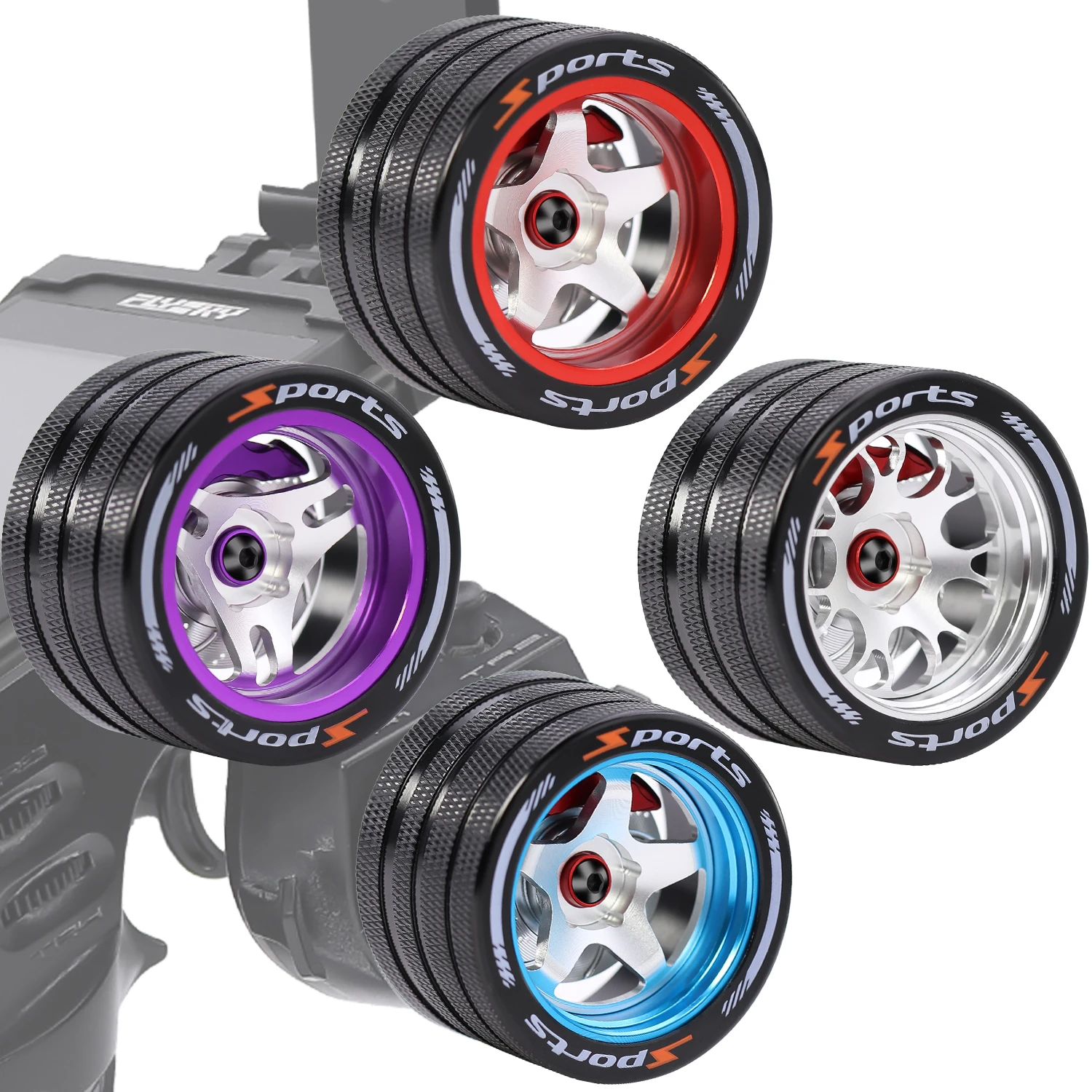 

Sanwa MT4 5 Futaba 4PX 7PX Flysky NB4 Handwheel Steering Wheel