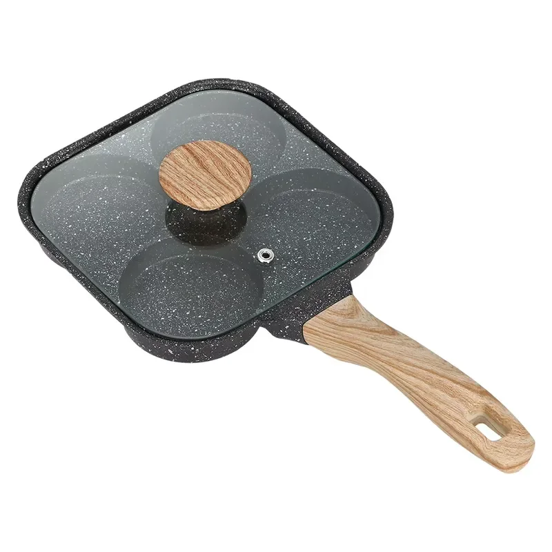 Non-stick Omelette Pan Mini Frying Pan for Eggs Pancakes Small Skillet Kitchen Cookware