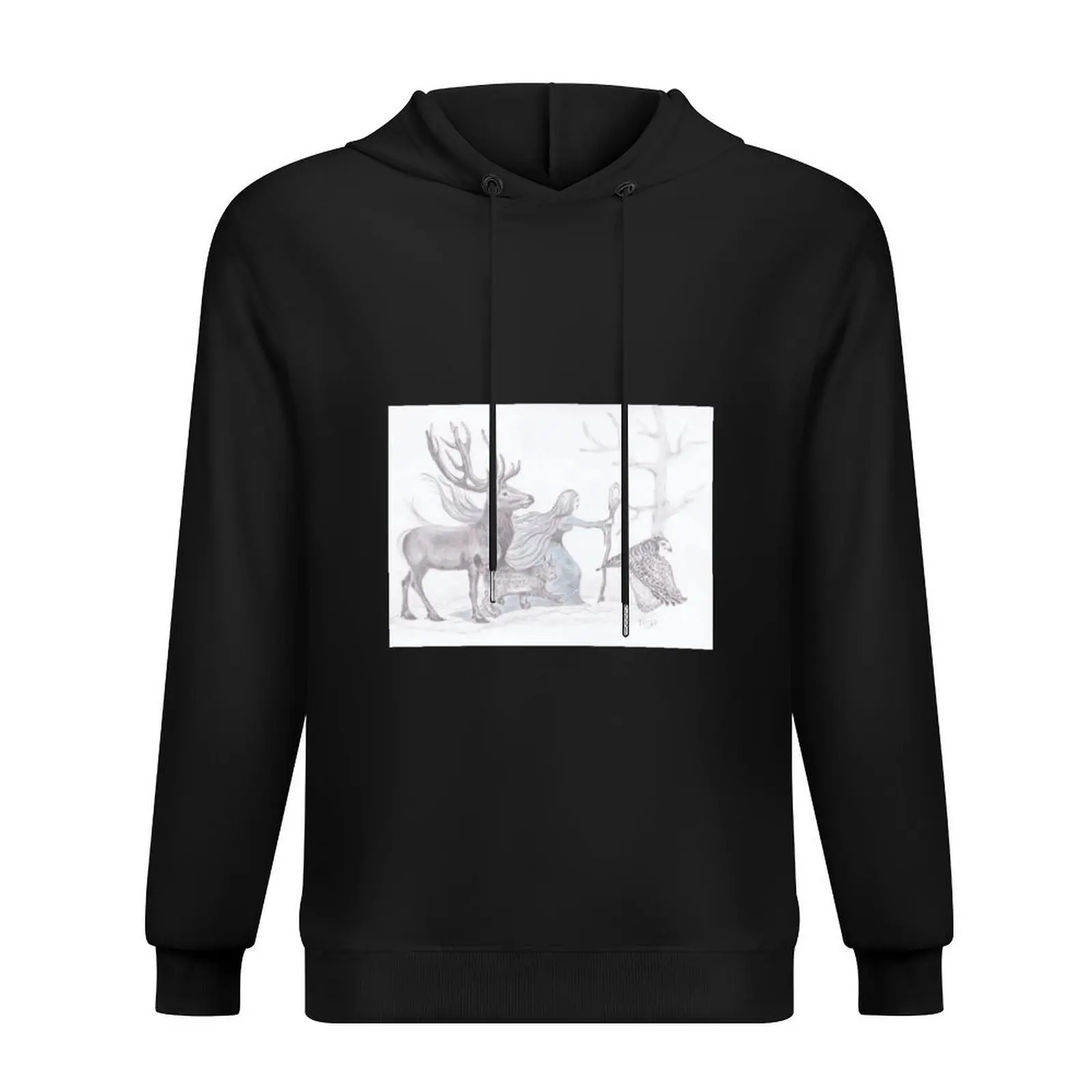 

Cailleach, Scottish Goddess of Winter Hoodie men's clothing hooded shirt mens clothing mens designer clothes hoodie for men