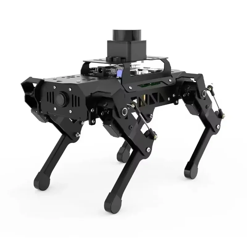 Hiwonder PuppyPi Pro ROS Raspberry Pi Small Robot Dog AI Lida Intelligent Bionic Robot for STEM and Fun