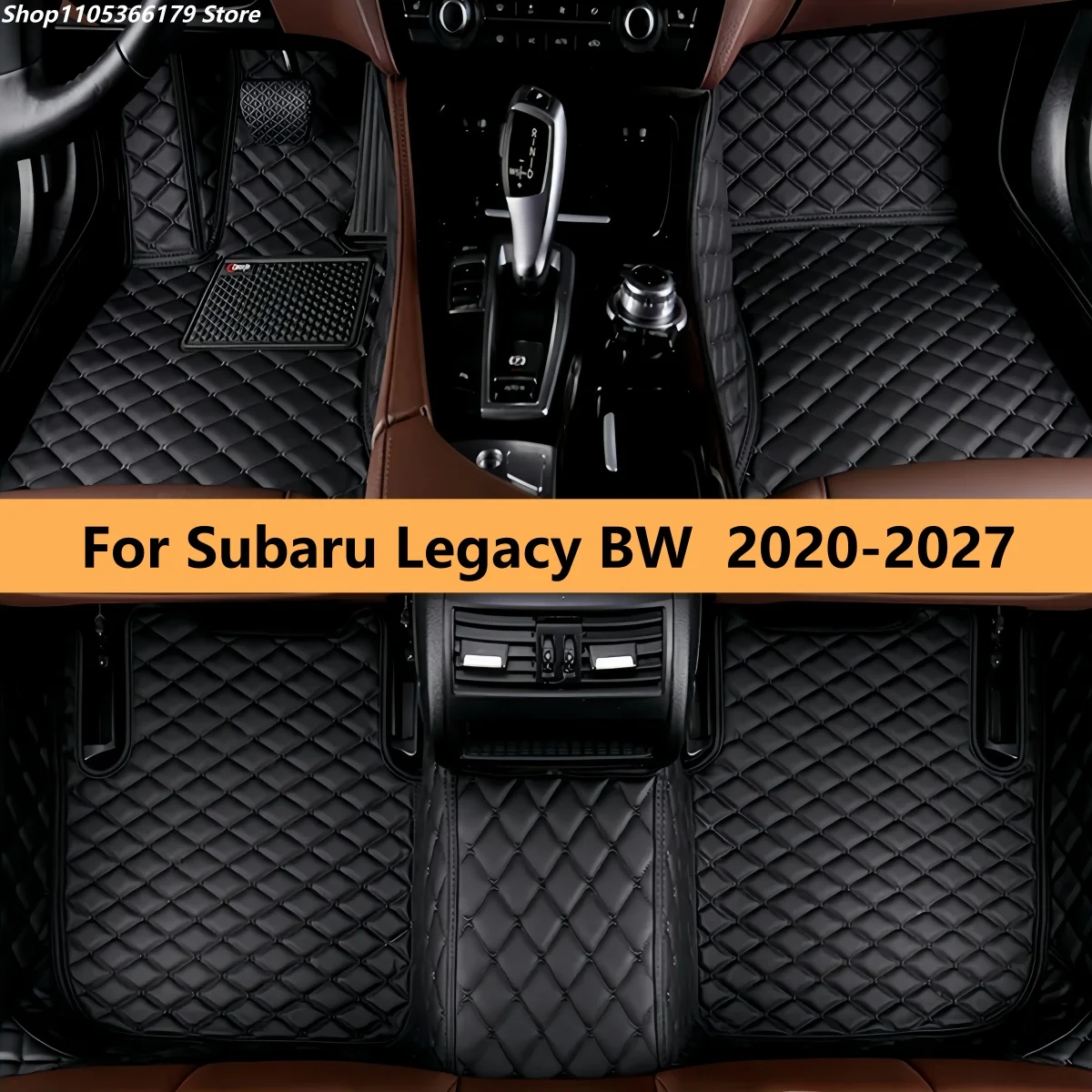 

Car Floor Mats For Subaru Legacy BW（5-seat）2020 2021 2022 2023 2024 2025 2026 2027 Front Rear Row Full Set Car Floor Mats