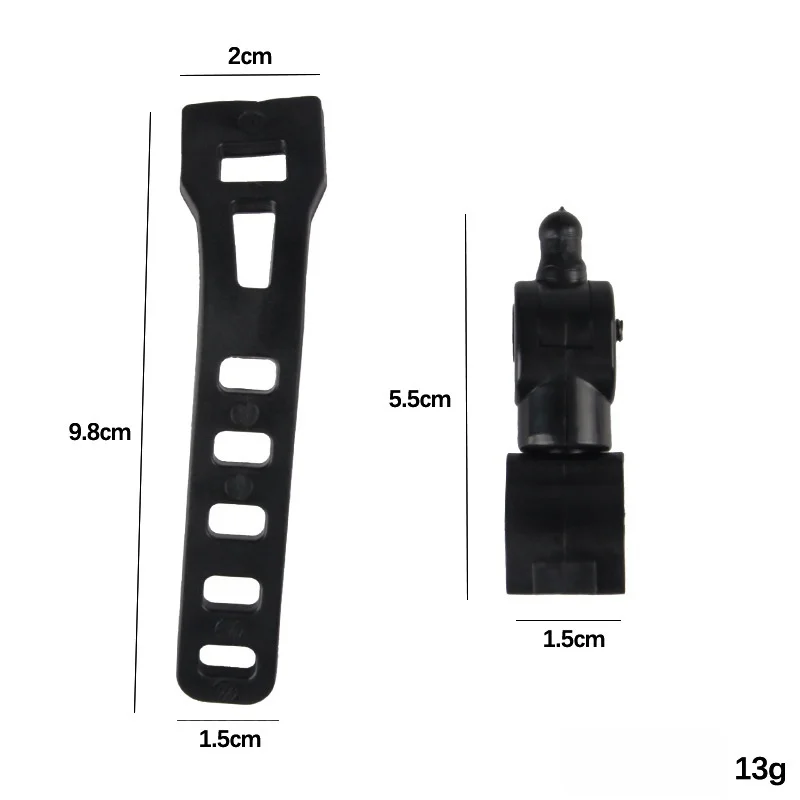 1PCS Adhesive Reflector Repair Accessories, Plug Plastic Parts, Rubber Straps