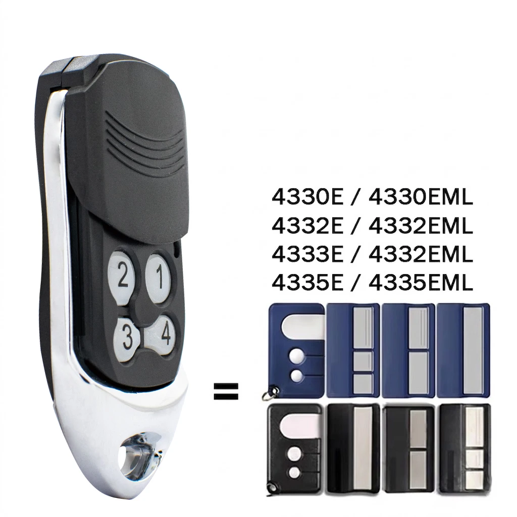 

4330E 4332E 4333E 4335E 4330EML 4332EML 4333EML 4335EML Garage Door Remote Control 433.92MHz Transmitter