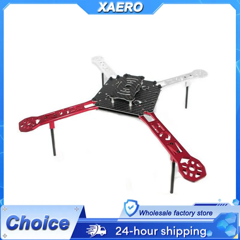 TRD Precision CNC X340 Aluminum Frame - High Hardness for 8-9 Inch Props, Professional Quadcopter Airframe for HD & FPV